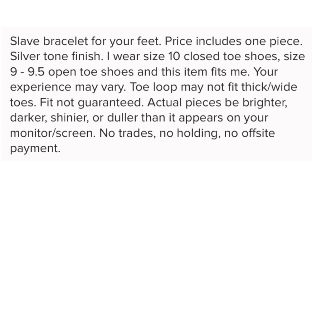 ✨5 for 30✨ Chained Wraparound Anklet - Picture 4 of 4